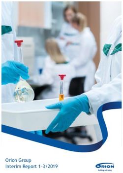 Orion Group Interim Report 1-3/2019 - Orion.fi