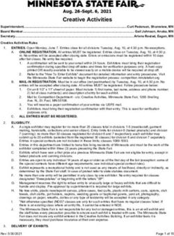 Creative Activities Aug. 26-Sept. 6, 2021 - Minnesota ...