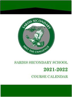 2021-2022 SARDIS SECONDARY SCHOOL