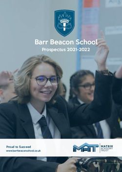 Barr Beacon School Prospectus 2021-2022 - Proud to Succeed