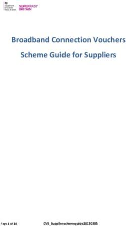 Broadband Connection Vouchers Scheme Guide for Suppliers - CVS_Supplierschemeguide20150305