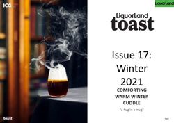 Issue 17: Winter 2021 - COMFORTING WARM WINTER CUDDLE "a hug in a mug" - ICG