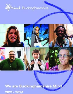 We are Buckinghamshire Mind 2021 2024