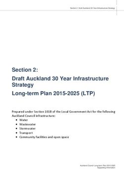 Section 2: Draft Auckland 30 Year Infrastructure Strategy Long-term Plan 2015-2025 (LTP)