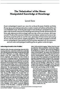 The 'Solarization' of the Moon: Manipulated Knowledge at Stonehenge