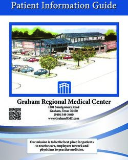Patient Information Guide - Graham Regional Medical Center Our mission is to be the best place for patients