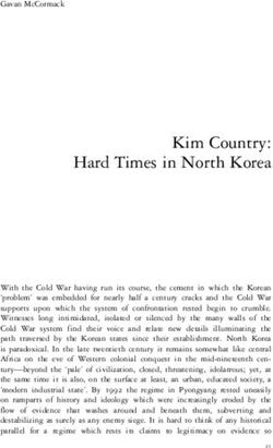 Kim Country: Hard Times in North Korea