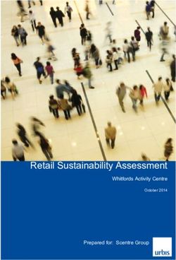 Retail Sustainability Assessment - Whitfords Activity Centre Prepared for: Scentre Group - City of Joondalup