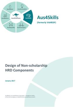 DESIGN OF NON-SCHOLARSHIP HRD COMPONENTS - (FORMERLY VAHRDP) - DFAT