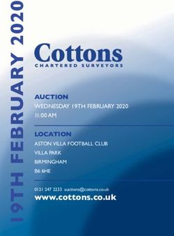 www.cottons.co.uk - AUCTION WEDNESDAY 19TH FEBRUARY 2020 11:00 AM - Cottons Chartered Surveyors