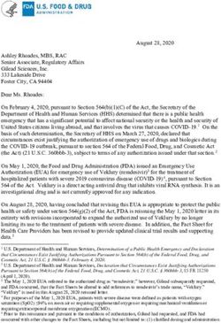 Ashley Rhoades, MBS, RAC Senior Associate, Regulatory Affairs Gilead Sciences, Inc. 333 Lakeside Drive Foster City, CA 94404 Dear Ms. Rhoades: FDA