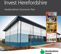 Invest Herefordshire Herefordshire's Economic Plan