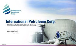 International Petroleum Corp - Internationally Focused Upstream Company February 2020