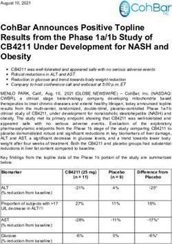 CohBar Announces Positive Topline Results From The Phase 1a/1b Study Of ...