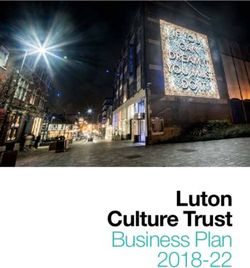 Luton Culture Trust Business Plan 2018-22