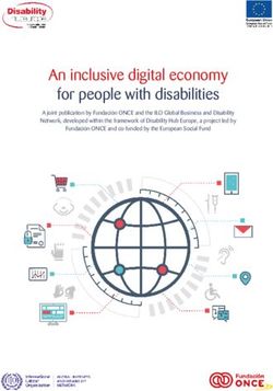 An inclusive digital economy for people with disabilities