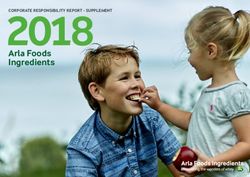 2018 Arla Foods Ingredients