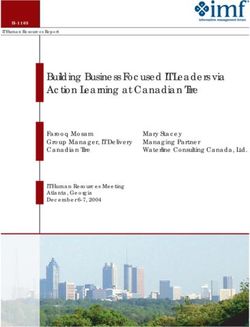 Building Business Focused IT Leaders via Action Learning at Canadian Tire