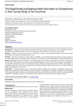 The Digital Divide and Seeking Health Information on Smartphones in Asia: Survey Study of Ten Countries - XSL FO