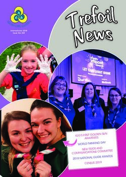 IGG'S FIRST GOLDEN SUN AWARDEES WORLD THINKING DAY NEW RDOS AND COMMUNICATIONS COMMITTEE 2018 NATIONAL GUIDE AWARDS CENSUS 2019 - International ...