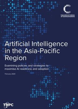 Artificial Intelligence in the Asia-Pacific Region - Examining policies and strategies to maximise AI readiness and adoption - International ...
