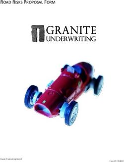 ROAD RISKS PROPOSAL FORM - Granite Underwriting