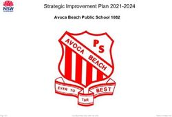 Strategic Improvement Plan 2021-2024 - Avoca Beach Public School 1082 - AWS