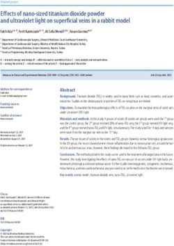 Effects of nano-sized titanium dioxide powder and ultraviolet light on superficial veins in a rabbit model