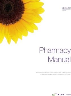 Pharmacy Manual - assure - TELUS Health