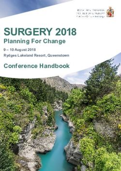 SURGERY 2018 Rydges Lakeland Resort, Queenstown - Planning For Change - Royal Australasian College of Surgeons