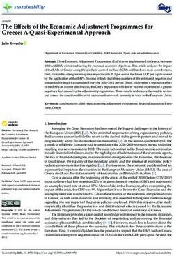 The Effects of the Economic Adjustment Programmes for Greece: A Quasi-Experimental Approach
