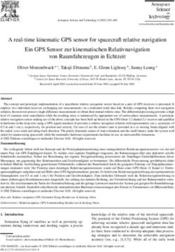 A real-time kinematic GPS sensor for spacecraft relative navigation Ein GPS Sensor zur kinematischen Relativnavigation von Raumfahrzeugen in Echtzeit