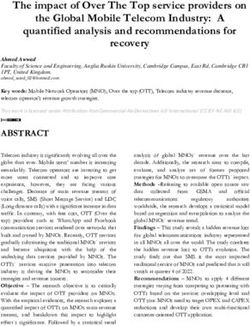 The impact of Over The Top service providers on the Global Mobile Telecom Industry: A quantified analysis and recommendations for recovery - arXiv