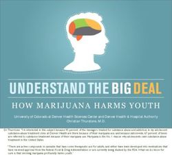 University of Colorado at Denver Health Sciences Center and Denver Health & Hospital Authority Christian Thurstone, M.D.