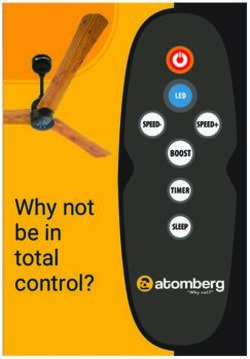 Why not be in total control? - Atomberg