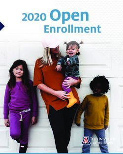 2020 Open Enrollment - University of ...