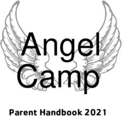 Angel Camp Parent Handbook 2021 - YMCA of Metropolitan Dallas