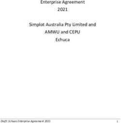 Enterprise Agreement 2021 Simplot Australia Pty Limited And AMWU And ...