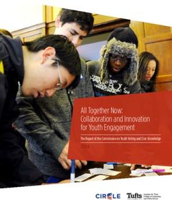 All Together Now: Collaboration and Innovation for Youth Engagement - The Report of the Commission on Youth Voting and Civic Knowledge