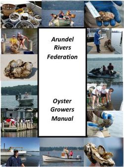 Arundel River s Federation Oyster Growers Manual - South River ...