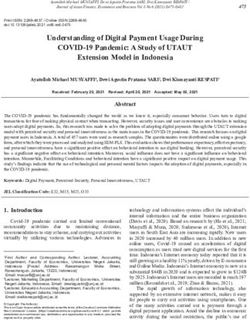 Understanding of Digital Payment Usage During COVID-19 Pandemic: A Study of UTAUT Extension Model in Indonesia - Korea ...
