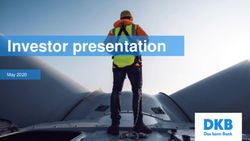 Investor presentation - May 2020 - pfandbrief.market