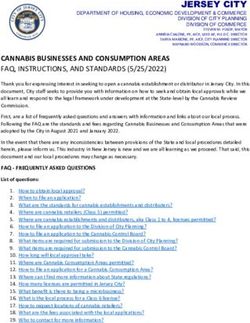 JERSEY CITY - City of ...