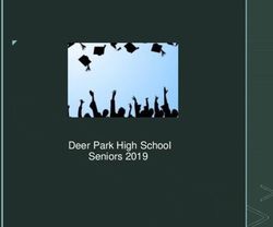 Deer Park High School Seniors 2019 - Deer Park ISD