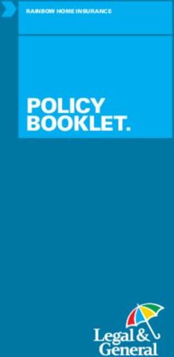 POLICY BOOKLET - Legal & General