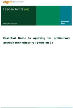 Essential Guide to applying for preliminary accreditation under FIT (Version 3) - Ofgem