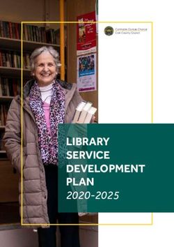 LIBRARY SERVICE DEVELOPMENT PLAN 2020-2025 - Cork ...