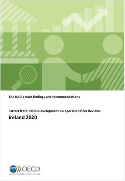 Ireland 2020 Extract from: OECD Development Co-operation Peer Reviews - The DAC's main findings and recommendations