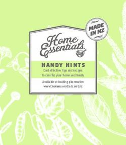 HANDY HINTS - Home Essentials