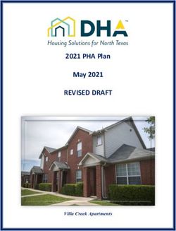 REVISED DRAFT 2021 PHA Plan May 2021 - Villa Creek Apartments - Housing ...